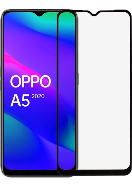 Oppo A5 2020 Ekran Koruyucu 9D Tam Kaplama