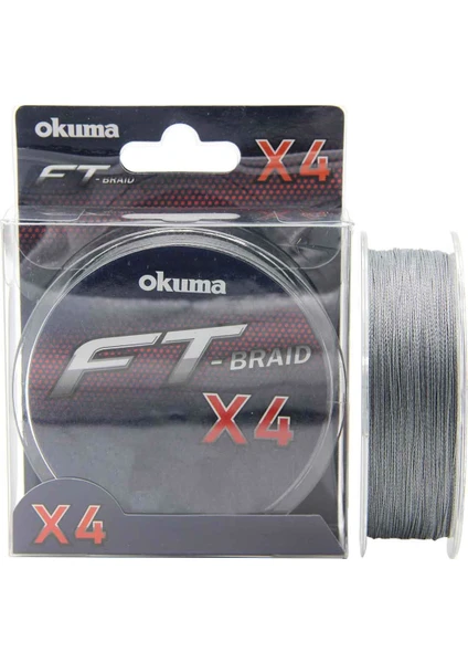 Ft-X4 Braided Line Grey Örgü Ip Olta Misinası 150MT