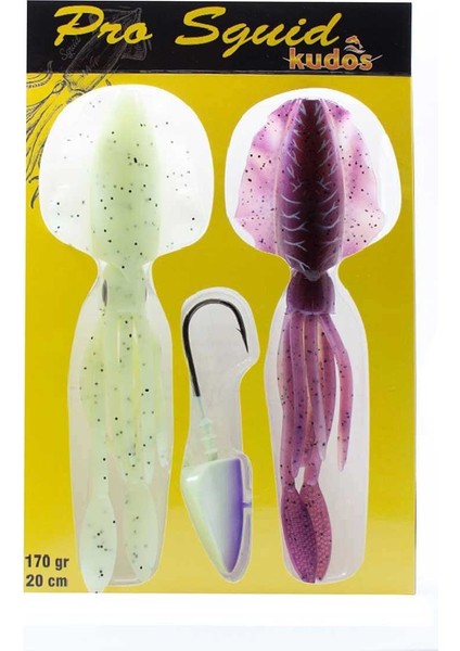 Pro Squid 20CM 170GR Lumo Zoka Kalamar Silikon Yem fiyatları