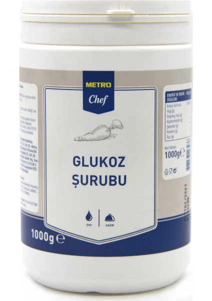 Metro Chef Glukoz Şurubu (1kg)