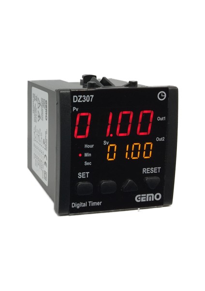 4 Hane Zaman Rölesi DZ307-230VAC