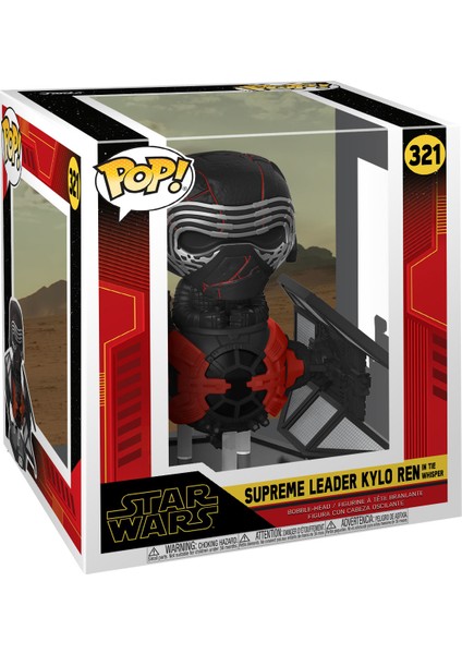 POP Deluxe Figür - Star Wars Rise of Skywalker, Kylo Ren in Whisper