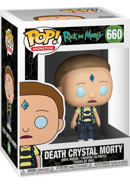 POP Figür - Rick&Morty, Death Crystal Morty