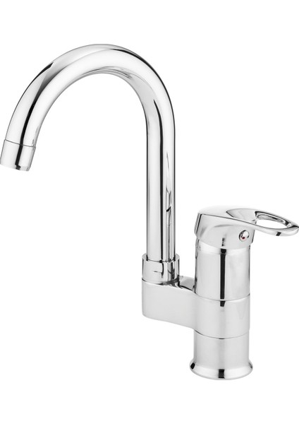 Ay Mix Dönerli Kuğu Lavabo Batarya