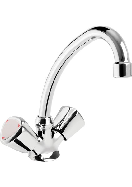 Damla Kuğu Lavabo Batarya