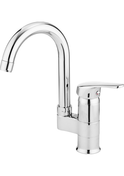 Manolya Mix Dönerli Kuğu Lavabo Batarya