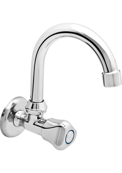 Trigon Duvardan Tekli Lavabo Batarya(SADECE SOĞUK SU GİRİŞLİ)