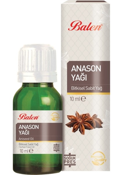 Anason Yağı (Soğuk Pres) 10 ml