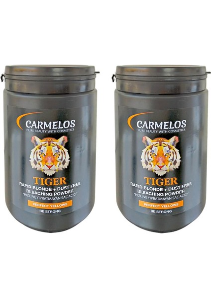 Tiger - Gri Renk Toz Saç Açıcı 850 gr 2 Adet