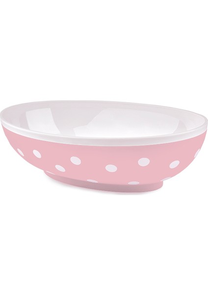 3,2 lt Oval Benekli Kase