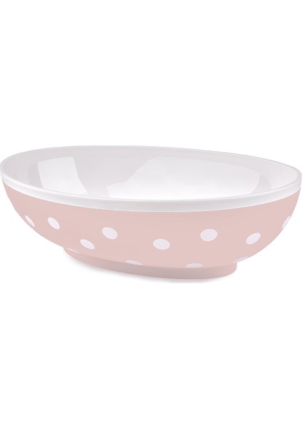 3,2 Lt Oval Benekli Kase