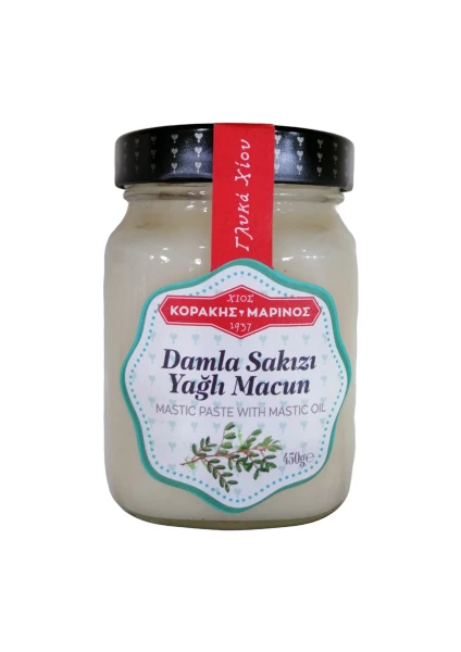 Korakis Marinos Damla Sakızı Yağlı Macun 450 gr