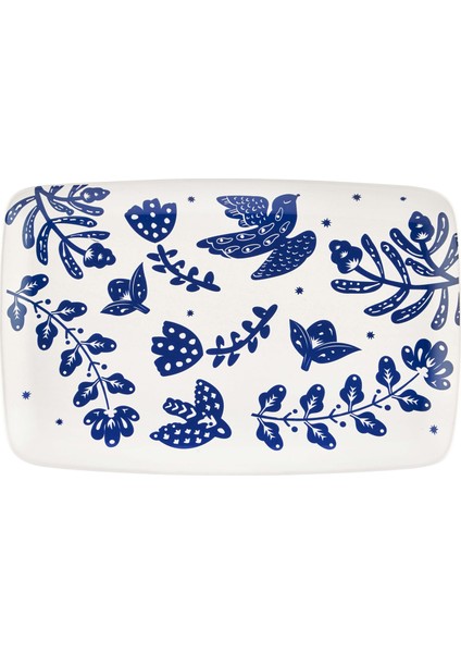 Bloom Dikdörtgen Servis - 34 x 25 cm