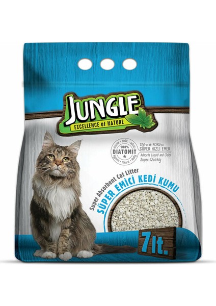 Diatomit Kedi Kumu 7 lt