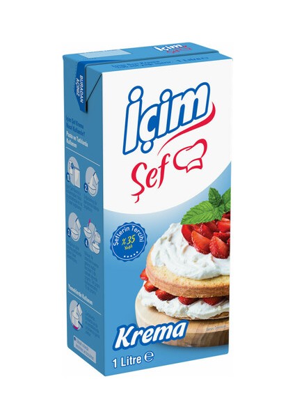 Sıvı Krema Kutu 1000 ml