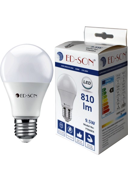 9,5 W LED Ampul Beyaz Işık 10'lu fiyatları