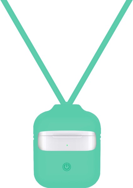 Airpods Silikon Kılıf - Yeşil