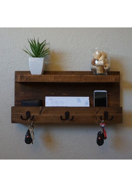 Posta Rafı Ahşap Askılık Raf Kanca Anahtarlık fiyatları