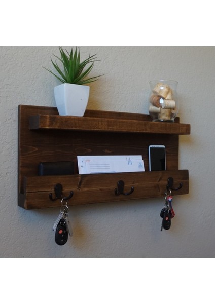 Posta Rafı Ahşap Askılık Raf Kanca Anahtarlık modelleri