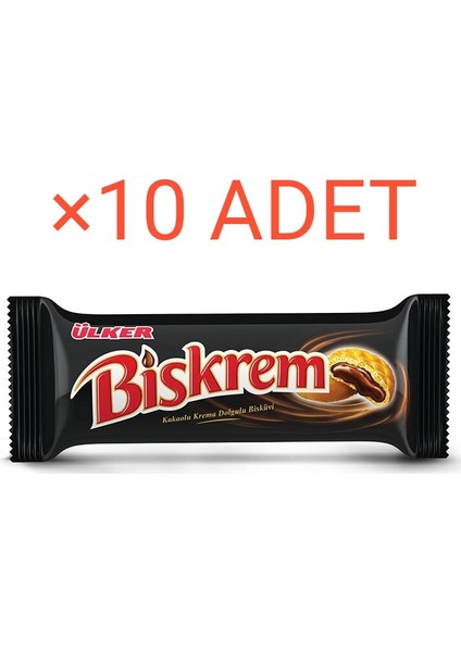 Biskrem 100 gr 10 Adet