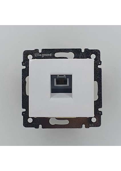 Valena Rj 11 - 4 Kontak 1 Çıkış Beyaz Çerçeve Hariç