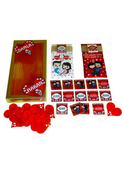 Mini Kutulu Baton Sevgili Çikolatası fiyatları
