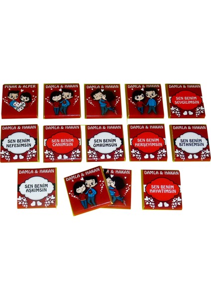 Mini Kutulu Baton Sevgili Çikolatası fırsatları