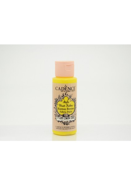 Style Matt Fabrıc Kumaş Boyası 59 ml Limon