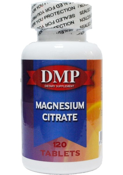 Magnesium (Magnezyum) Citrate 120 Tablet