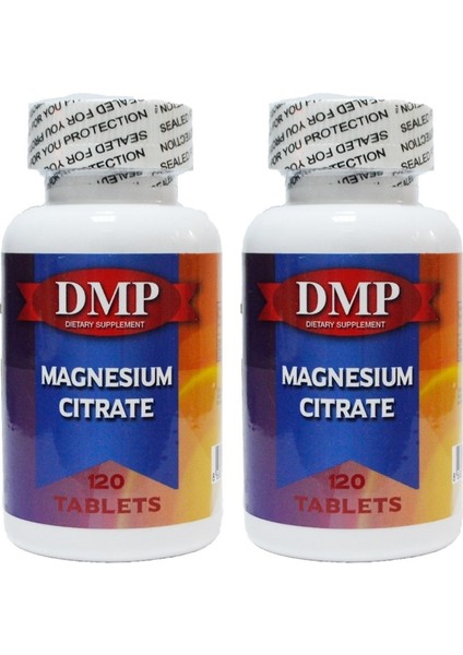 Magnesium (Magnezyum) Citrate 2 Kutu 240 Tablet