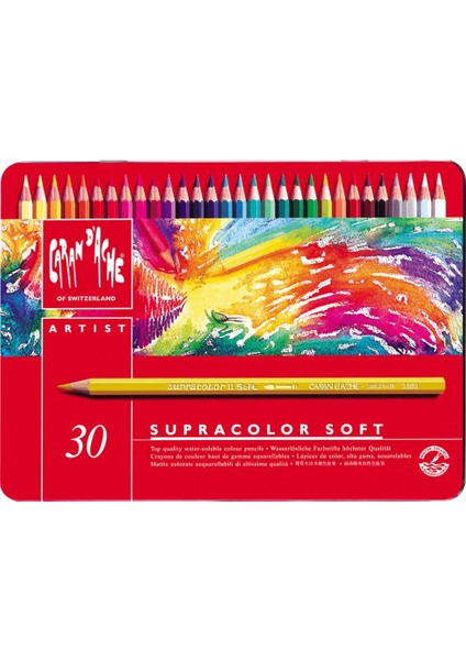 Supracolor 30 Renk Aquarell Boya Kalemleri