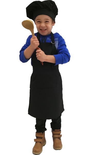 Mutfak Önlüğü Şapkalı Çocuklar Için fiyatları