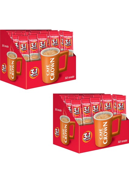 Cafe Crown 3 ü1 Arada 40'lı 17,5 x 2'li