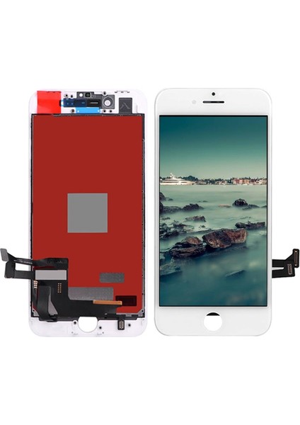 Apple iPhone 8 LCD Ekran Dokunmatik Cam TFT Siyah modelleri