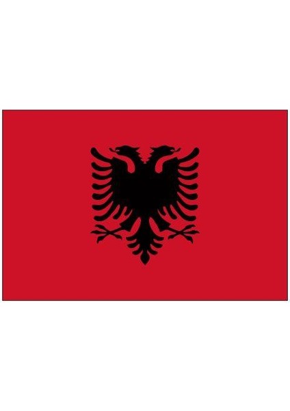 Arnavutluk Gönder Bayrağı 70 x 105