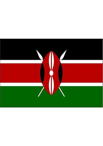 Kenya Gönder Bayrağı 70 x 105