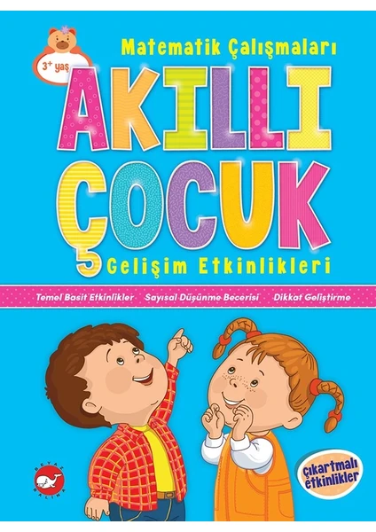 Akıllı Çocuk Gelişim Etkinlikleri : Matematik Çalışmaları (Çıkartmalı Etkinlikler)