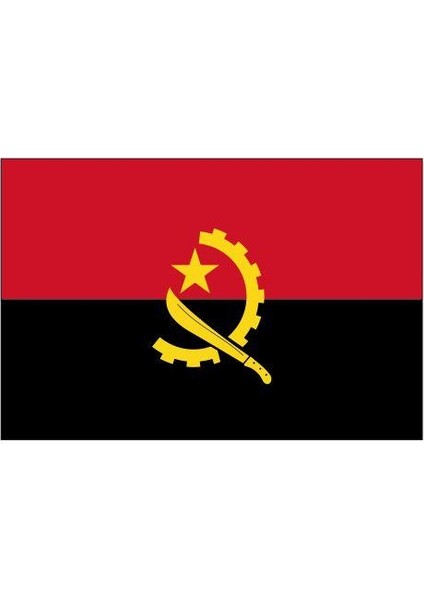 Angola Gönder Bayrağı 50 x 75