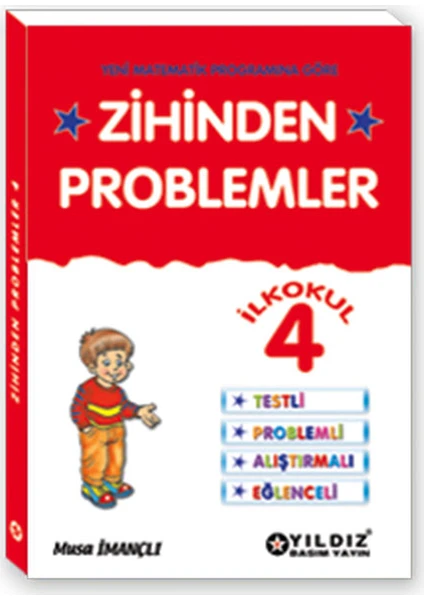 Yıldız Yayınları 4.Sınıf Zihinden Problemler