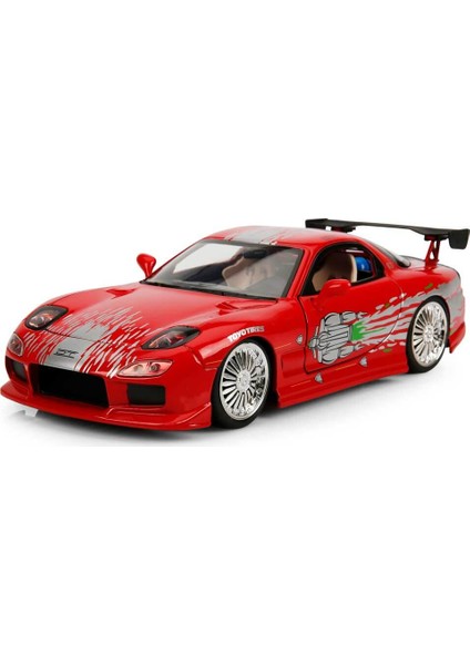 Jada Fast Furious Model Araba - Dom's Mazda Rx-7