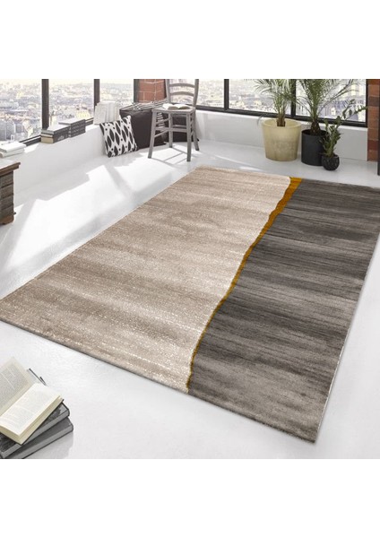 Halı Gold Plus 2651A Gold-Vizon 80X150 cm Modern Halı