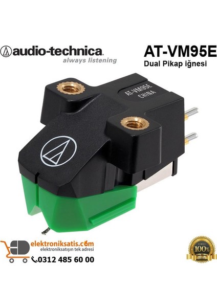 Audio Technica AT-VM95E Dual Pikap Iğnesi