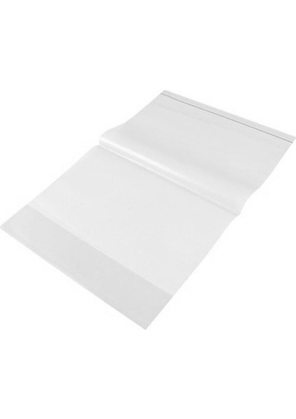 Hazır Defter Kabı Şefaf Beyaz 10'lu