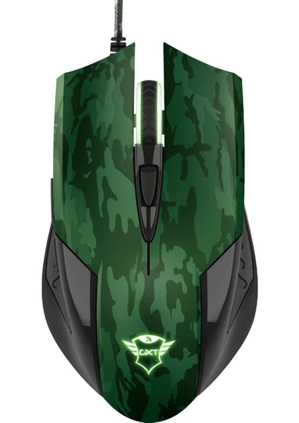 GXT 781 Rixa Camo Oyuncu Mouse + Mouse Pad