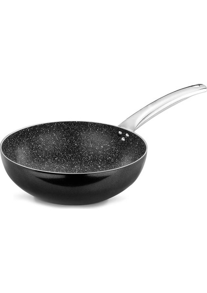 ZGWT24 Zest Gusto Granit Wok Tava 24 cm