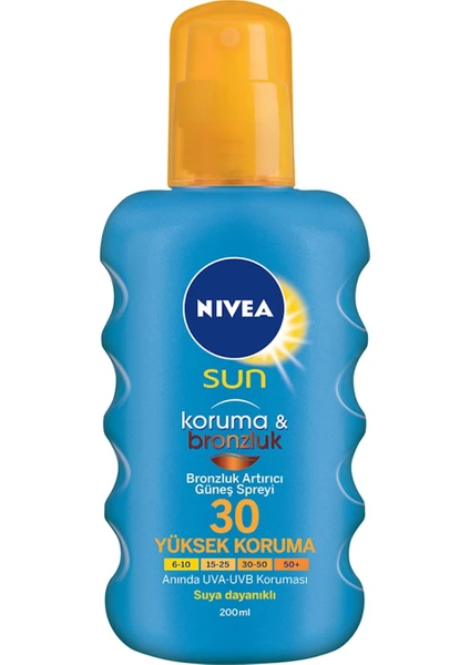 Sun Koruma ve Bronzluk 30SPF  200ML Sprey