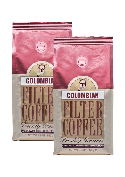 Mehmet Efendi Colombian Filter Coffee 250 gr x 2'li