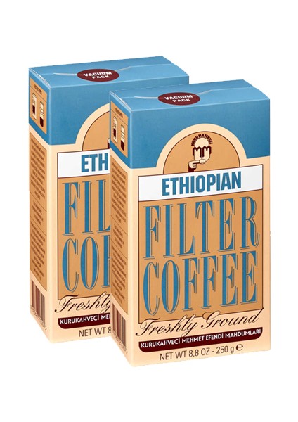 Ethiopian Filtre Kahve 250 gr x 2'li