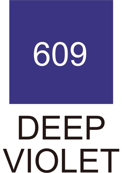 609 Kurecolor KC-3000 Twin Marker - Deep Violet fiyatları