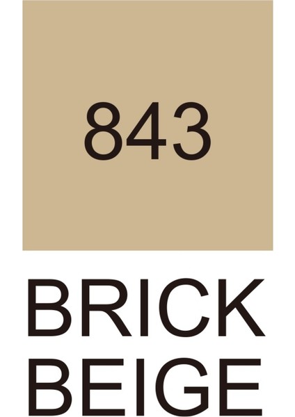 843 Kurecolor KC-3000 Twin Marker - Brick Beige fiyatları